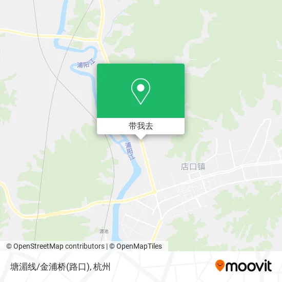 塘湄线/金浦桥(路口)地图