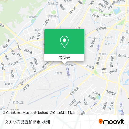 义务小商品直销超市地图