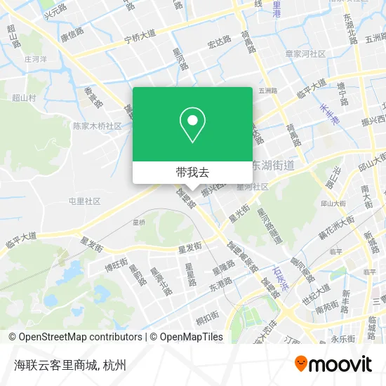 海联云客里商城地图