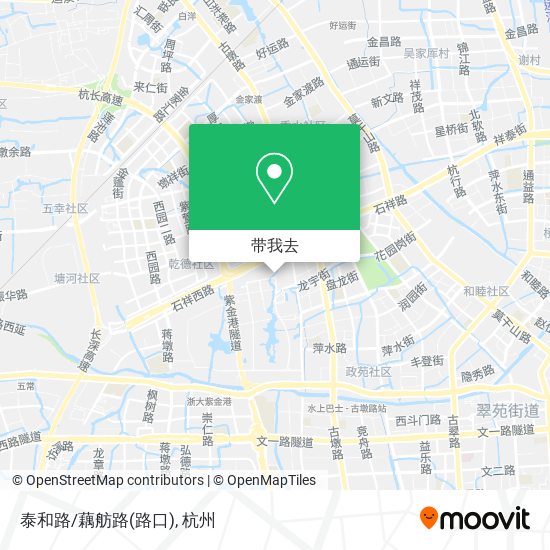 泰和路/藕舫路(路口)地图