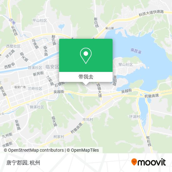 唐宁郡园地图
