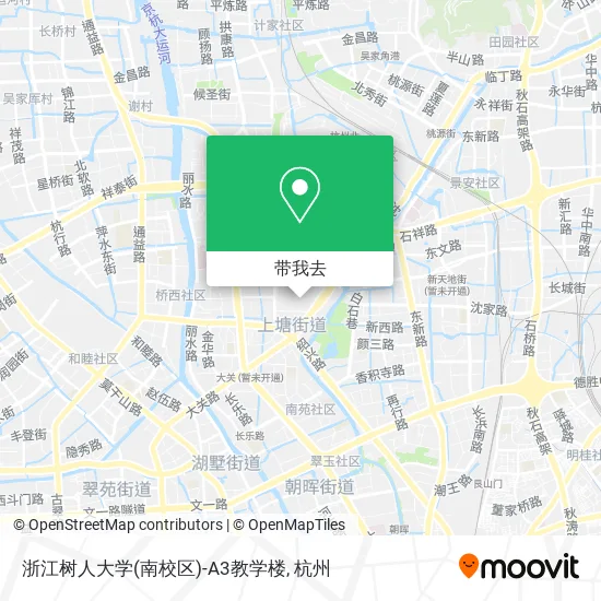 浙江树人大学(南校区)-A3教学楼地图