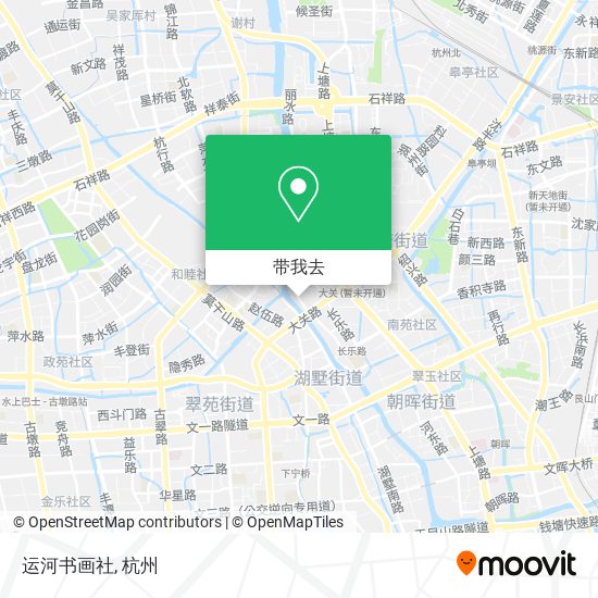 运河书画社地图