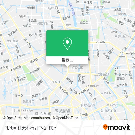 礼绘画社美术培训中心地图