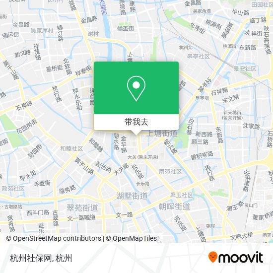 杭州社保网地图