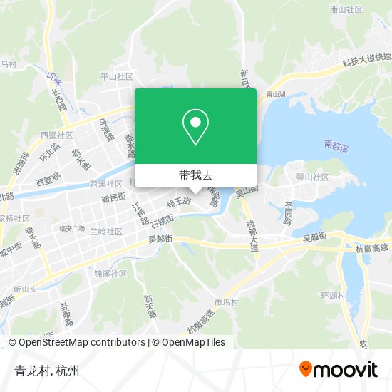青龙村地图