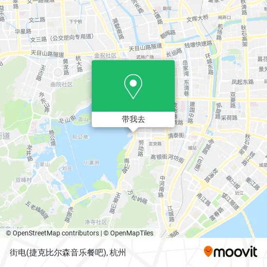 街电(捷克比尔森音乐餐吧)地图