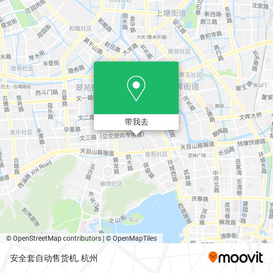 安全套自动售货机地图