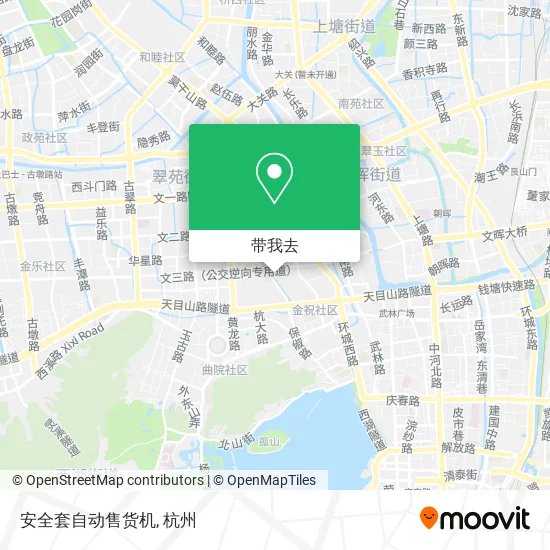 安全套自动售货机地图