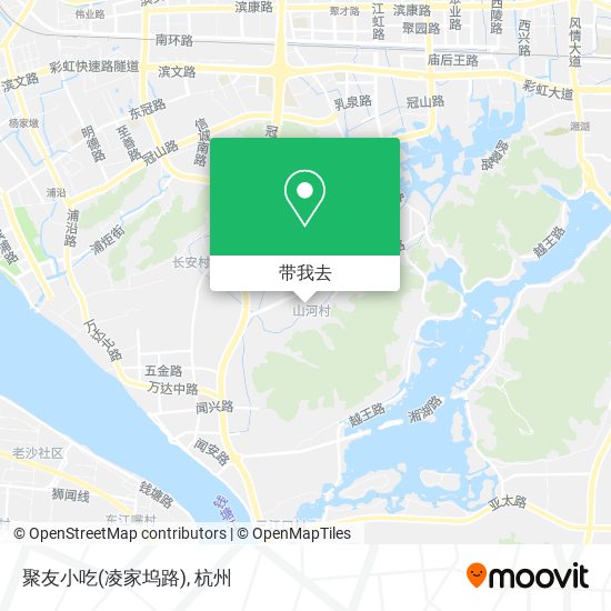 聚友小吃(凌家坞路)地图