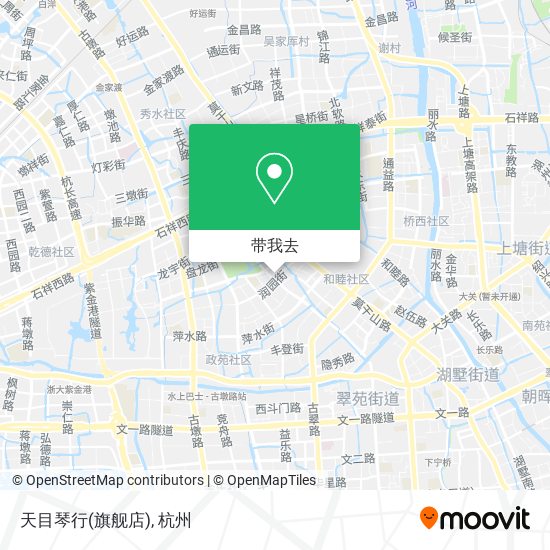 天目琴行(旗舰店)地图