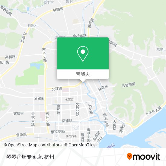 琴琴香烟专卖店地图
