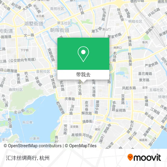 汇沣丝绸商行地图