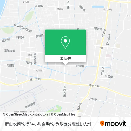 萧山农商银行24小时自助银行(乐园分理处)地图
