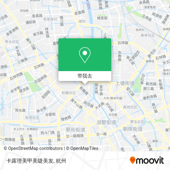 卡露理美甲美睫美发地图