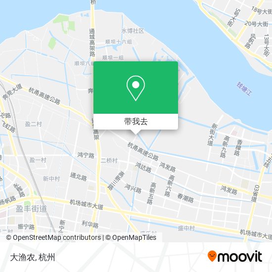 大渔农地图