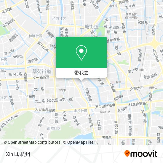 Xin Li地图