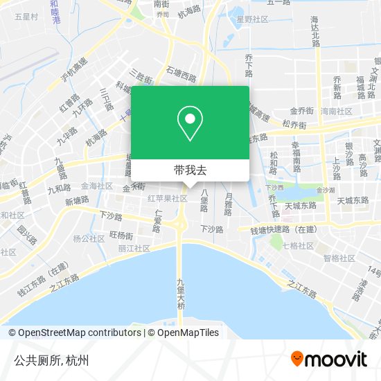 公共厕所地图