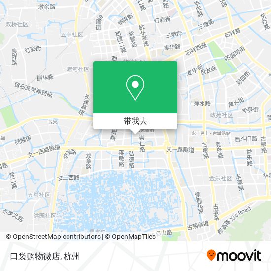 口袋购物微店地图