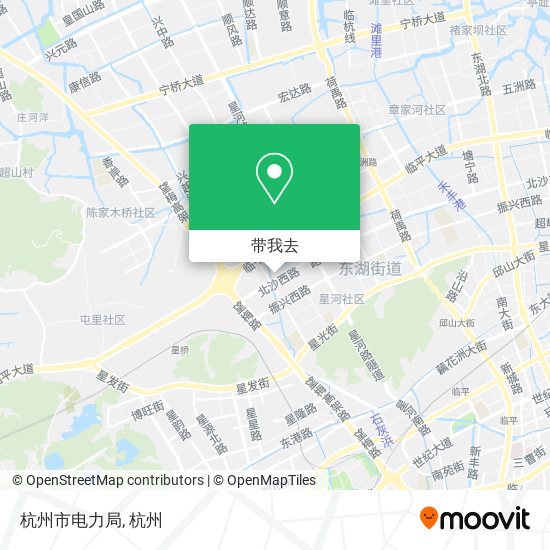 杭州市电力局地图