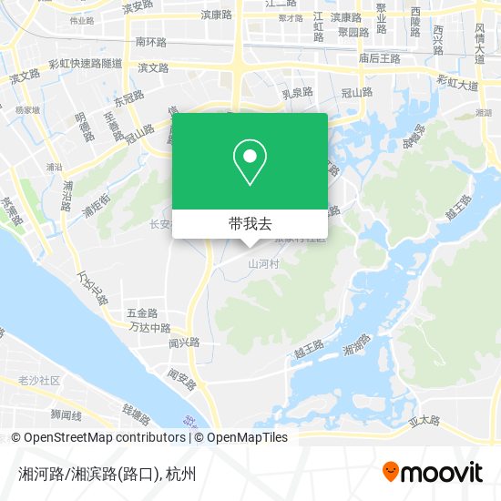 湘河路/湘滨路(路口)地图