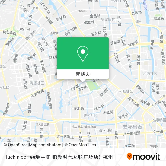 luckin coffee瑞幸咖啡(新时代互联广场店)地图
