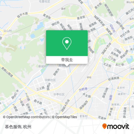 慕色服饰地图