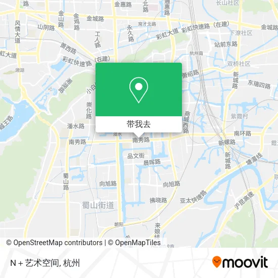 N＋艺术空间地图