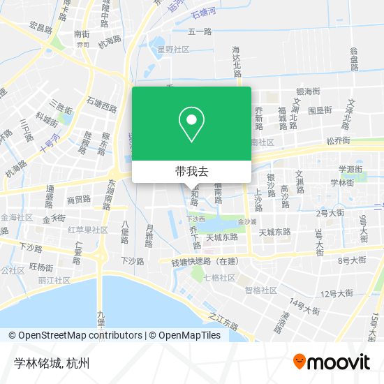 学林铭城地图