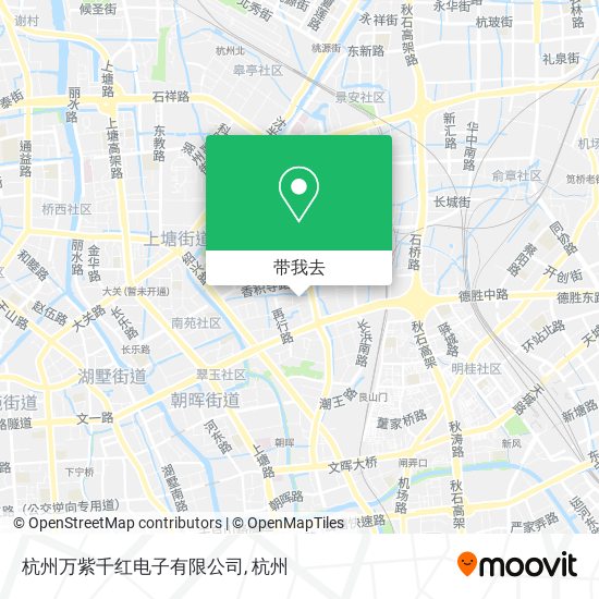 杭州万紫千红电子有限公司地图