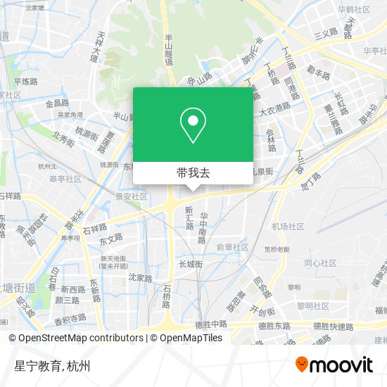 星宁教育地图