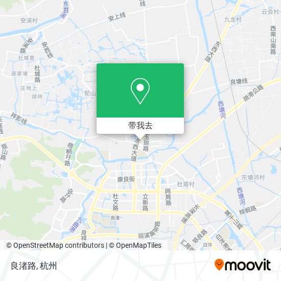 良渚路地图