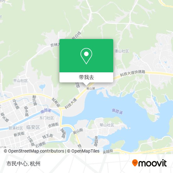 市民中心地图