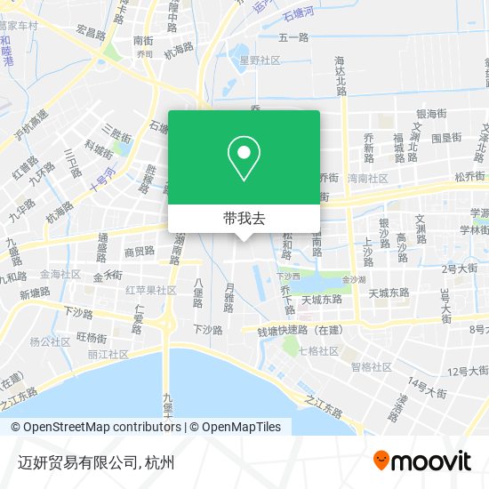 迈妍贸易有限公司地图