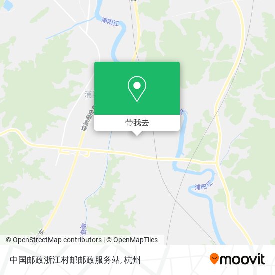 中国邮政浙江村邮邮政服务站地图