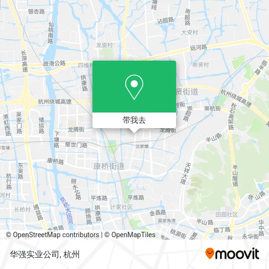 华强实业公司地图