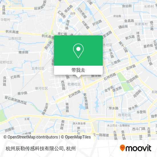 杭州辰勒传感科技有限公司地图