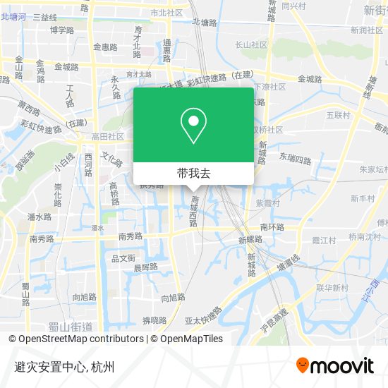 避灾安置中心地图