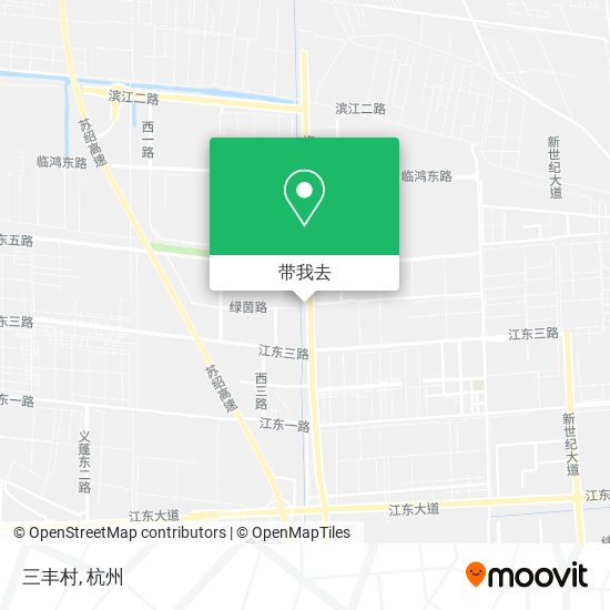 三丰村地图
