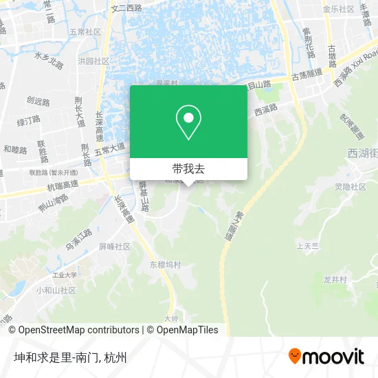 坤和求是里-南门地图