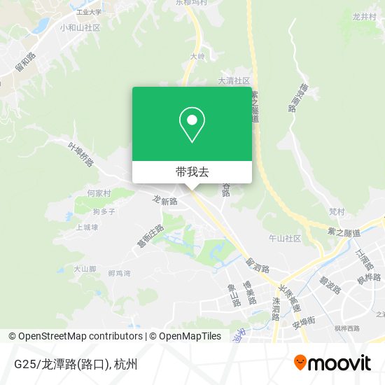G25/龙潭路(路口)地图
