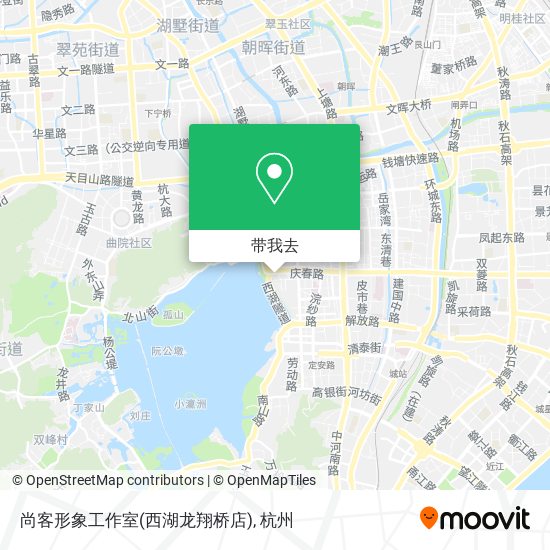 尚客形象工作室(西湖龙翔桥店)地图