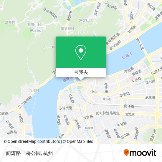 闻涛路一桥公园地图