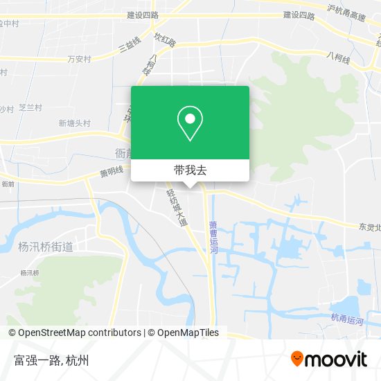 富强一路地图