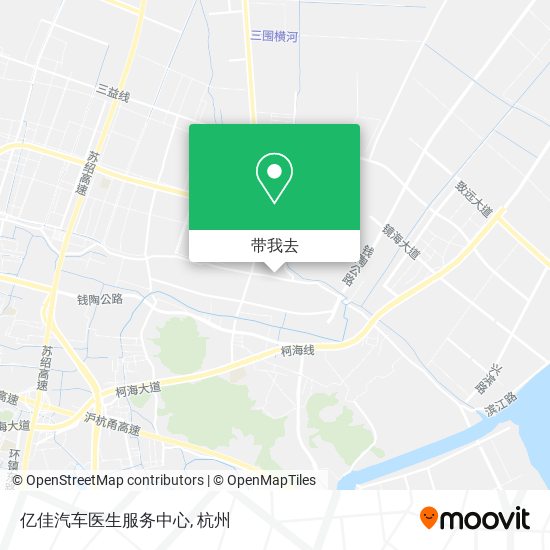 亿佳汽车医生服务中心地图
