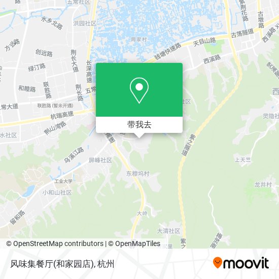 风味集餐厅(和家园店)地图