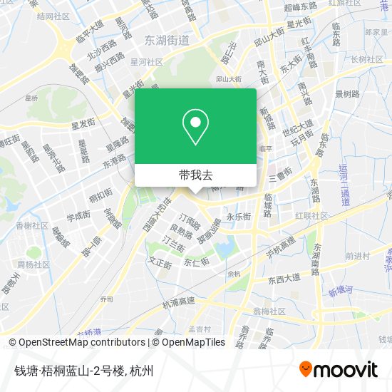 钱塘·梧桐蓝山-2号楼地图