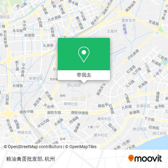 粮油禽蛋批发部地图