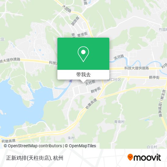 正新鸡排(天柱街店)地图