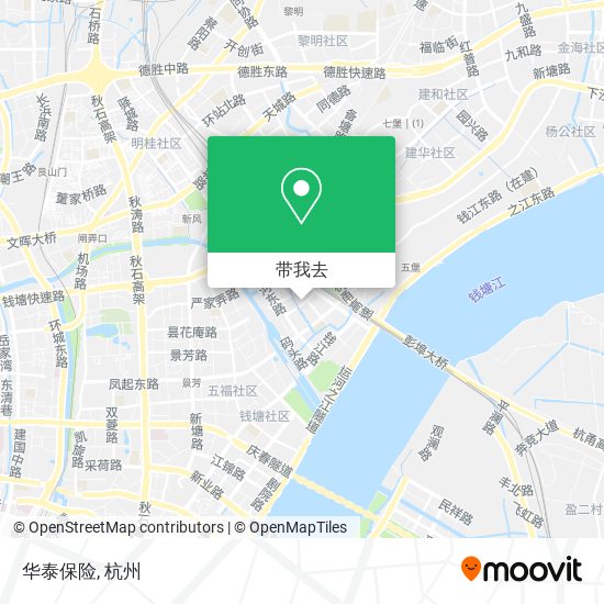 华泰保险地图